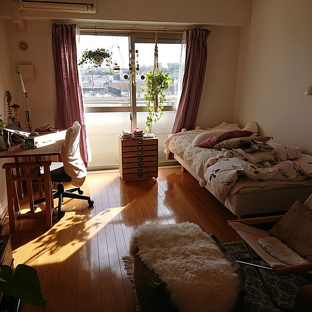 horohorotoriの-【まとめ買いでお得】フレンチリネンカーテン 【日差しをやさしく取り入れるの家具・インテリア写真