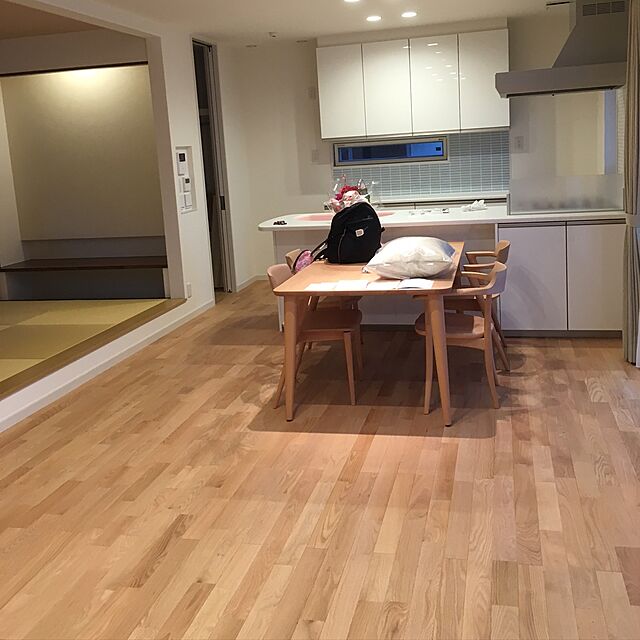 koushiの-【飛騨産業】TUGUMI ツグミ　テーブル　VZ332NX　ナラ材　OU色の家具・インテリア写真