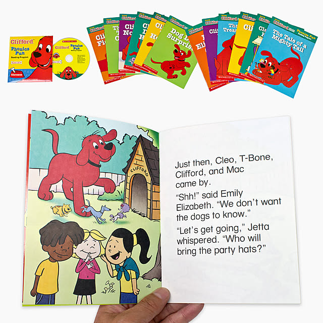 Clifford Phonics Fun Pack1-6　72冊　【0787】