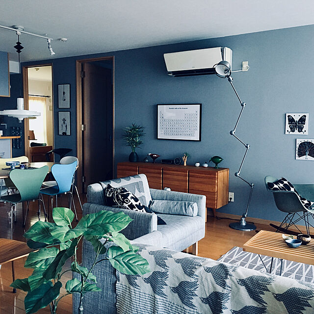 yurinの-■ブリタスウェーデン Brita Sweden Helmi rug large lilac-grey　ヘルミ ラグ ラージ リラック×グレー　150x200 cmの家具・インテリア写真