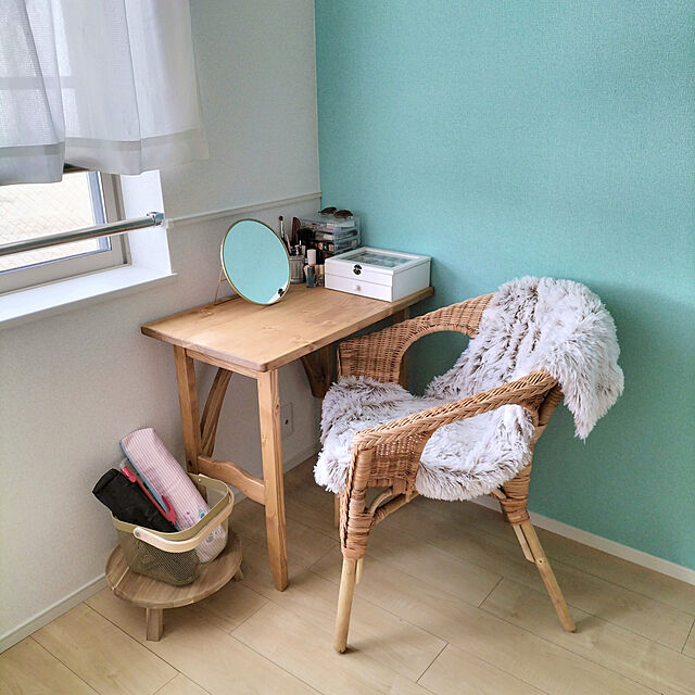 MichelinAyakaのイケア-LASSBYN ラスビーン ミラーの家具・インテリア写真