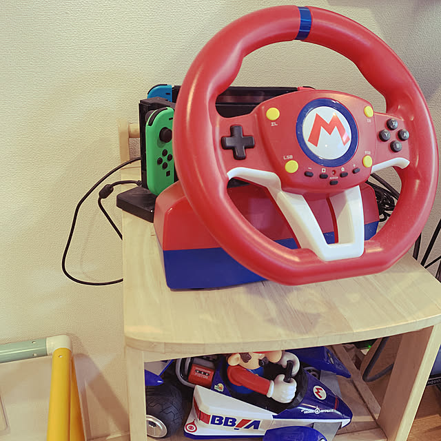 【写真付きレビュー】HORI マリオカートレーシングホイール for Nintendo Switch NSW204 マリオカートレーシング