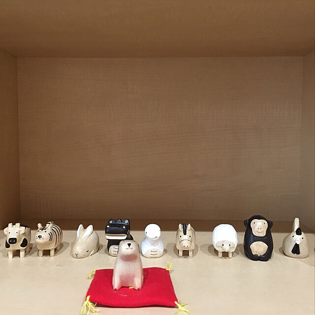 TON23のティーラボ-木彫り動物インテリア　木製えとセット【T-Lab】の家具・インテリア写真
