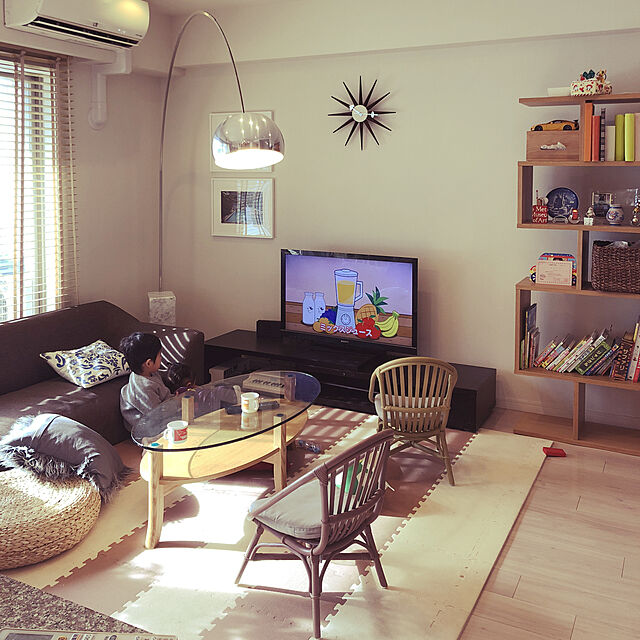 yu_ueのイケア-IKEA(イケア) ALSEDA スツール バナナ繊維 60cmx18cmの家具・インテリア写真