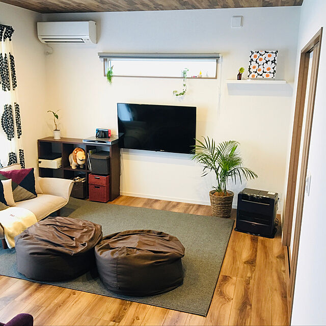 seiのニトリ-ビーズソファカバー 大(ソリッド2BR) の家具・インテリア写真