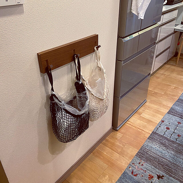 ringonomiの-DEANDELUCA ネットバッグ ナチュラル エコバッグ コンパクト 折りたためる 軽量 編みバッグの家具・インテリア写真