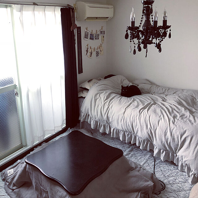 leoのニトリ-掛け布団カバー ダブル(レジェ D) の家具・インテリア写真