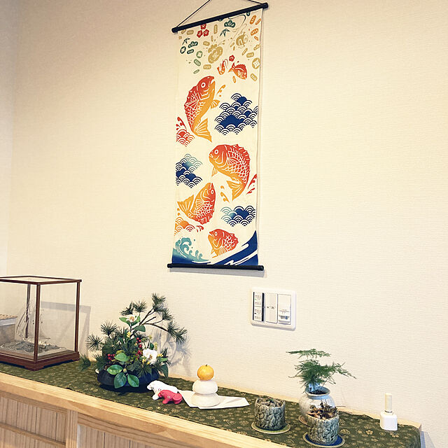 YukikunMonsterの-新しい年を飾ろう kenemaめでたい手ぬぐい フェリシモ FELISSIMOの家具・インテリア写真