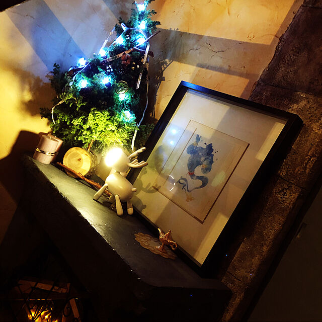 kuroincooの-WAYONE トナカイ ナイトライト クリスマス プレゼント クリスマス 夜間ライト プレゼント ベッドサイドランプ 寝室用 色温度・明るさ調節可能の家具・インテリア写真
