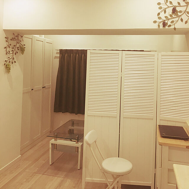 mochizukinの-【送料込のお得価格】アイアン壁飾り　パティナアイアンリーフツリー2Pセット 壁掛けの家具・インテリア写真