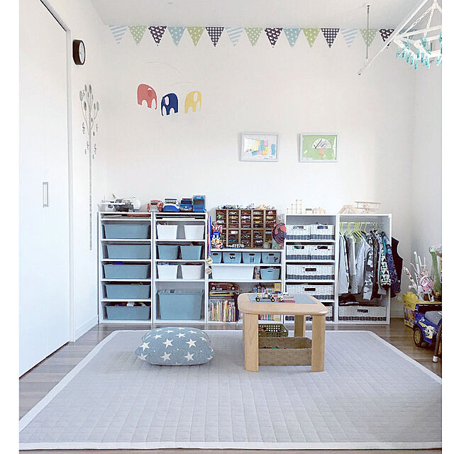 yukoのニトリ-カラーボックスカラボ 追加棚板 ワイド(WH)【61cm幅用】 の家具・インテリア写真