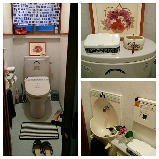 hiroの-送料無料！TOTO 手洗い器付きキャビネット 埋込式 YSC46SX #NW1 扉カラー：ホワイト ハンドル式水栓の家具・インテリア写真