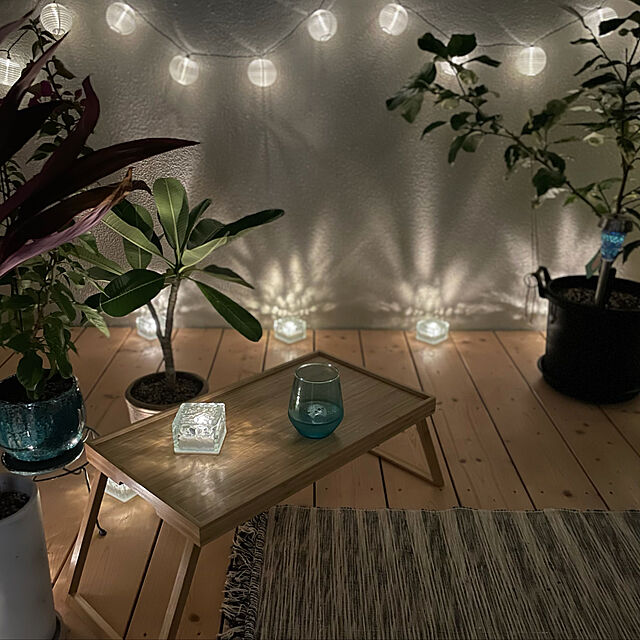 ikkaのイケア-SOLARVET ソラールヴェート LEDライトチェーン 全24球の家具・インテリア写真