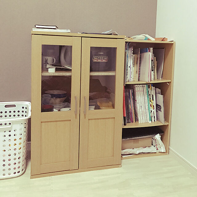 yuuuuuu6868のニトリ-キャビネット(クローネ9060 LBR) の家具・インテリア写真