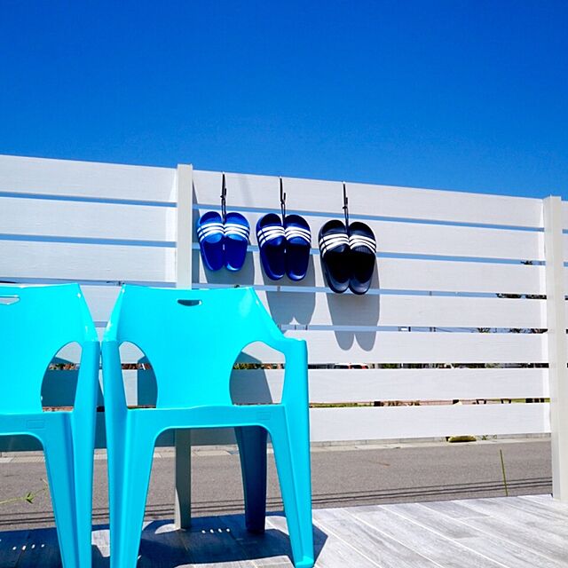dorazenの-『ガーデンチェア 4脚セット』 イタリア製チェアー プラスチックチェア ガーデンチェア ガーデンチェアー スタッキングチェアー 椅子 イス おしゃれ 庭 オシャレ 屋外 野外 ベランダの家具・インテリア写真