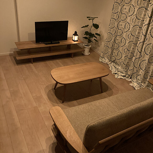 Kumaの-NOWHERE LIKE HOME TVボード リッジライン Ridgeline オーク色 160cmの家具・インテリア写真