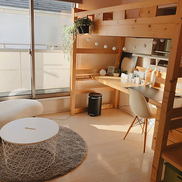 pokkeのイケア-KVISTBRO クヴィストブロー リビングテーブル 収納付きの家具・インテリア写真