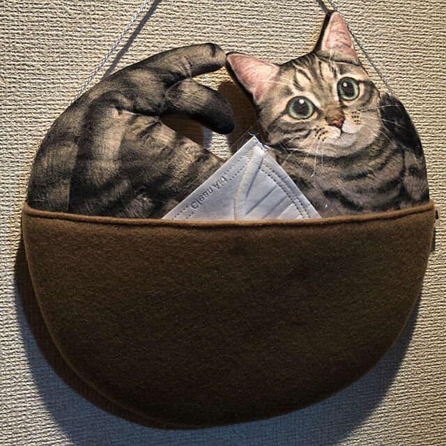 naworinの-ハンモックでくつろぐ猫さんにあずけるウォールポケットの会 フェリシモ FELISSIMOの家具・インテリア写真