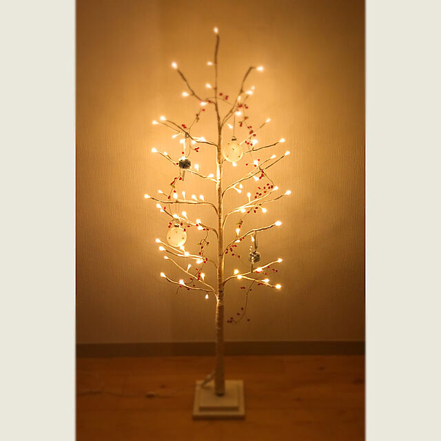 nananaの-(ビモラ)VIMORA クリスマス ボール金 銀色(24枚)ライトメッキボールクリスマス ツリーの飾り パーテイの装飾 (銀)の家具・インテリア写真