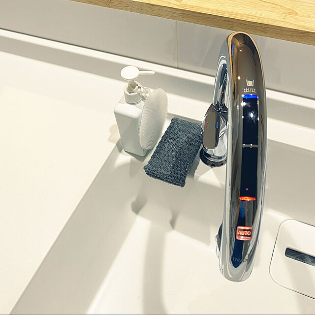 Mikiのスリーエム(3M)-スリーエム ジャパン 3M スコッチ・ブライト プレミアムスポンジ グレー (1個) キッチンスポンジ 食器洗い用スポンジの家具・インテリア写真