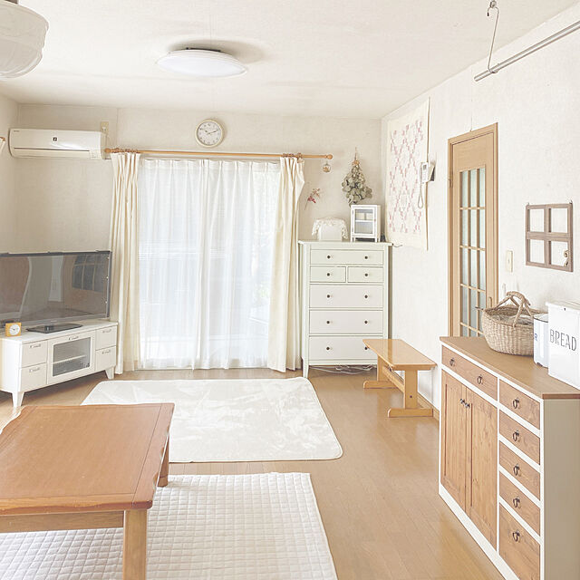 yokoのニトリ-ハイチェスト(カーシー) の家具・インテリア写真