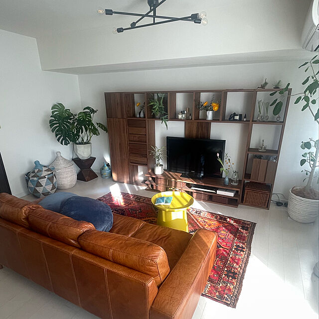 yamaのニトリ-円形クッション(60R RB2202 MO) の家具・インテリア写真