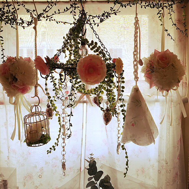 shigetanの-フラワーギフト 里の花 季節のお花おまかせフラワーアレンジメントB ピンク系の家具・インテリア写真