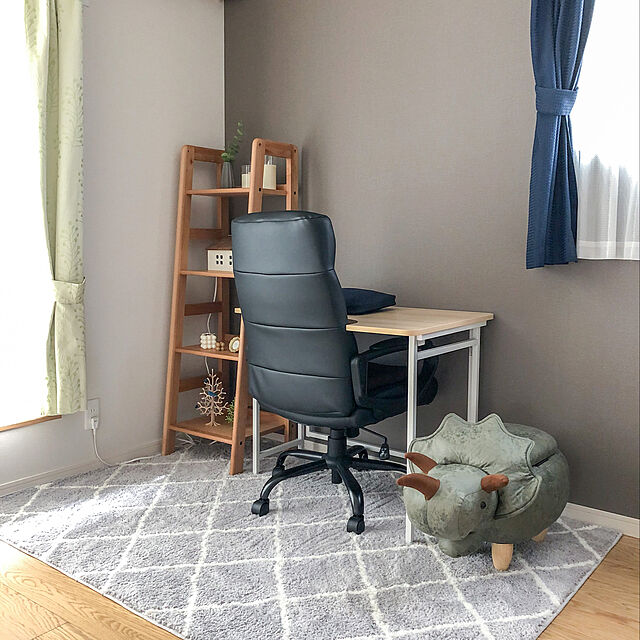 momo.ie_RCのニトリ-ワークチェア(ファスKD BK） の家具・インテリア写真