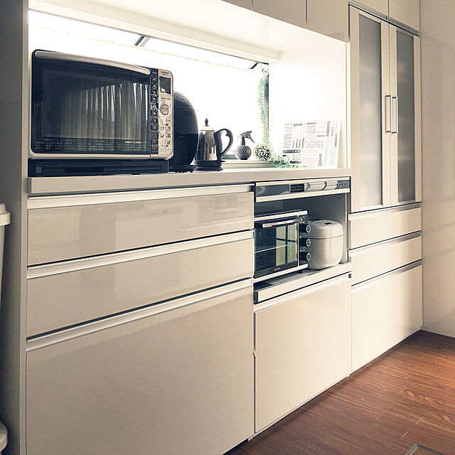 no94のニトリ-カフェカーテン(ホワイト2 150X45) の家具・インテリア写真