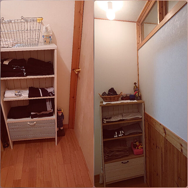kero4mamaの-MARKET BASKET-L (CHROME/YELLOW)の家具・インテリア写真