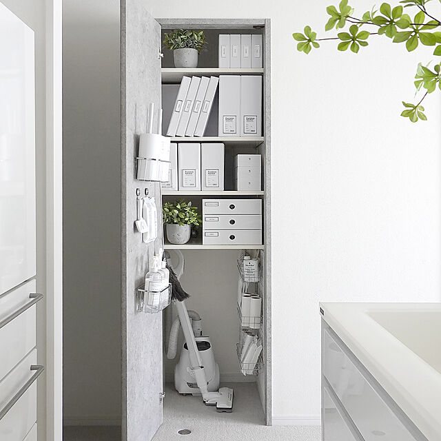 tuuliの-厚型A4ブック型ケース（ホワイト）の家具・インテリア写真