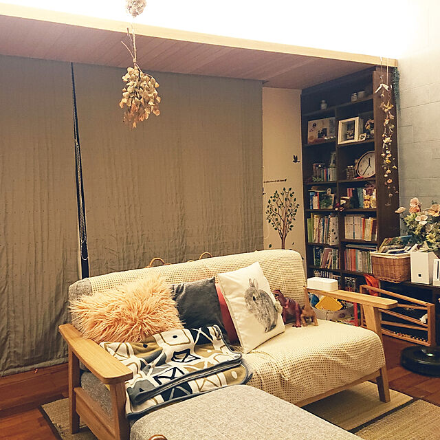 akeのニトリ-ふっくらいぐさラグ(フォルH 180X240) の家具・インテリア写真