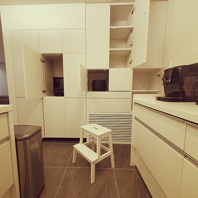 xoxoxoxoのイケア-【あす楽】IKEA イケア ステップスツール ホワイト 白 50cm a70178896 BEKVAM ベクヴェーム イス チェア おしゃれ シンプル 北欧 かわいい 家具の家具・インテリア写真