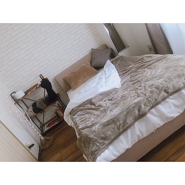 macicoのニトリ-毛布 セミダブル(NウォームSP q-o NV SD) の家具・インテリア写真