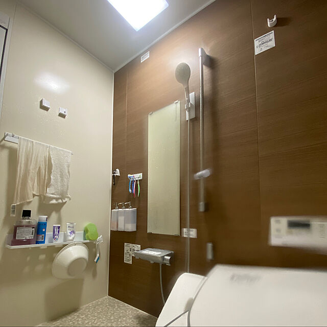 R310の東和産業-東和産業 浴室用ラック ホワイト 約6.5×4.3×17.7cm 磁着SQ マグネット 39209の家具・インテリア写真