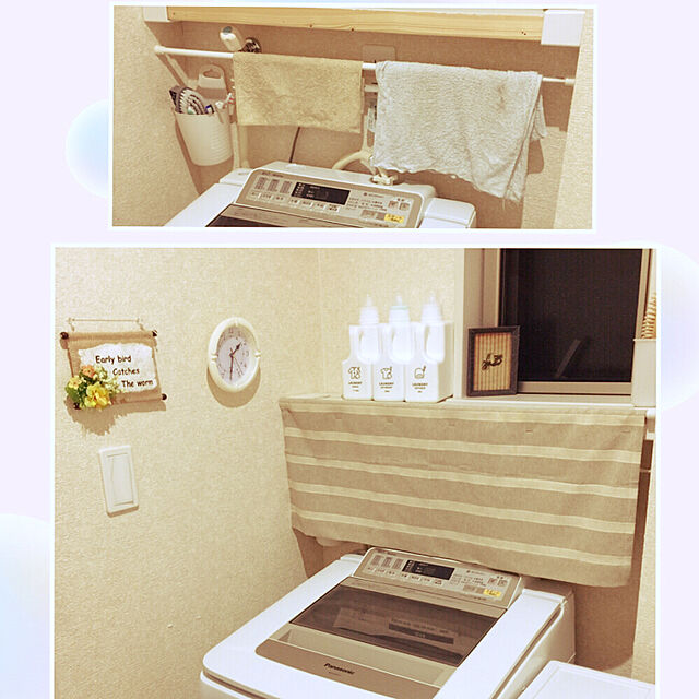 syukekoの-アイコンラベル・DAILY[詰め替えボトル・詰め替え容器・白・黒・ホワイト・ブラック・ボトル・消臭剤・除菌剤]の家具・インテリア写真
