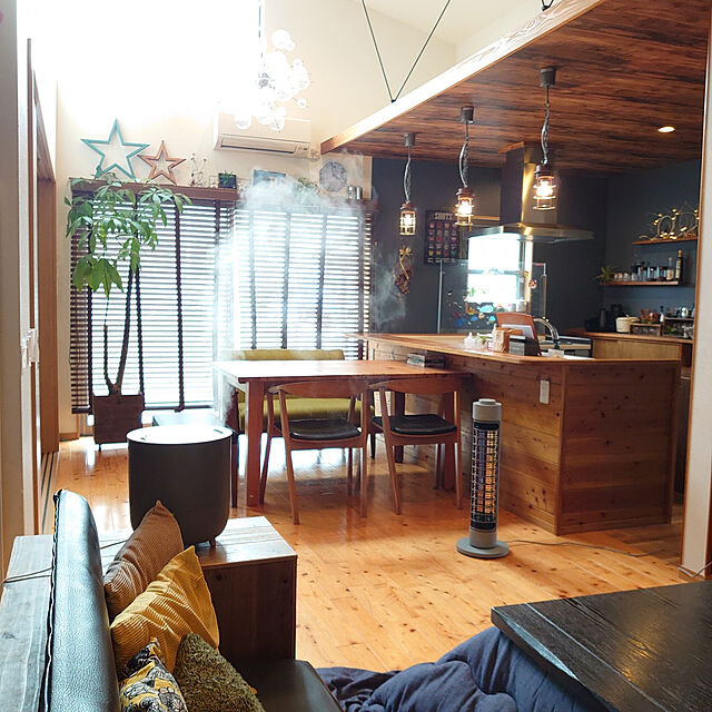 yurinaのカドー-cado カドー ヒーター SOL 001クールグレーの家具・インテリア写真