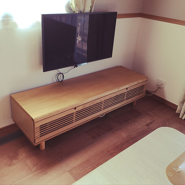 umekobutaのニトリ-ローボード(レッタ150 NA) の家具・インテリア写真
