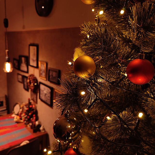 TaniuchiのZONE plus-ZONE plus クリスマスツリー 210cm 松ぼっくり付き 枝大幅増量タイプ 北欧風 ヌードツリー もみの木 クリスマス イルミネーション おしゃれ なしタイプの家具・インテリア写真