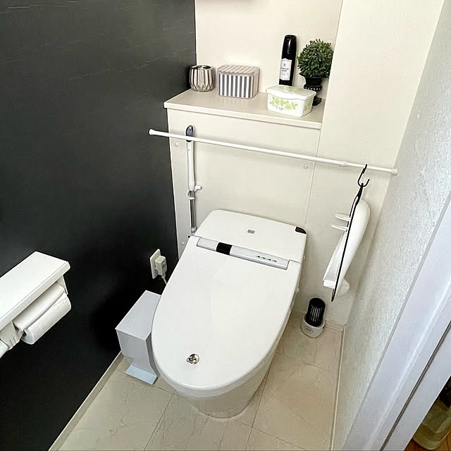 YU-RIの山崎実業-ペダル式トイレポット タワー tower ゴミ箱 ごみ箱の家具・インテリア写真