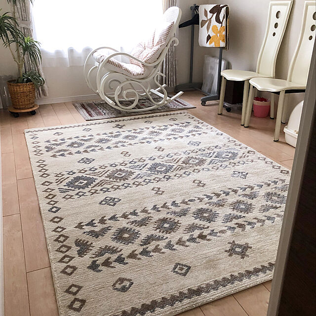 dodoのイケヒコ・コーポレーション-モルドバ製 ウィルトン織り カーペット 柔らかタッチ アイボリー 約160×230cmの家具・インテリア写真
