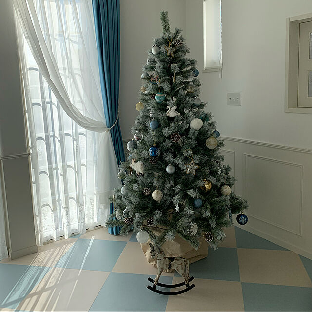 ma_jolie_maisonの-700000762[120012]ドイツ INGE-GLAS GOODS ファーボール ふわふわ もこもこ ホワイト 8cm ドイツ直輸入 クリスマスツリー オーナメント クリスマス ヨーロッパ 北欧 ピカキュウホーム ピカキュウhomeの家具・インテリア写真