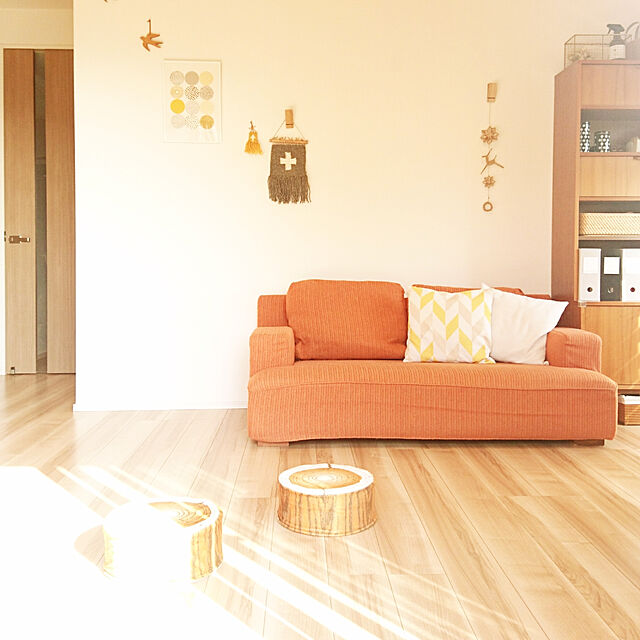 mamiのニトリ-キッズスツール(キリカブ BR) の家具・インテリア写真