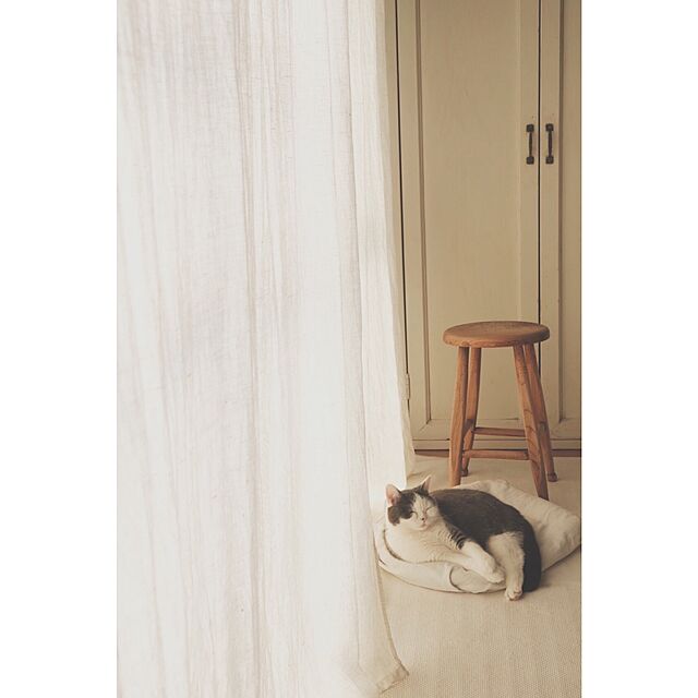 yunの-fog linen work(フォグリネンワーク) リネンシングルシーツ ホワイトの家具・インテリア写真