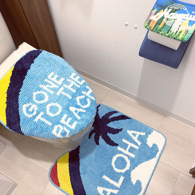 Miichiの-トイレ　カバー　雑貨　Kahiko　エンフォト　ロールペーパーホルダー　おしゃれ　青　ブルー　おしゃれの家具・インテリア写真