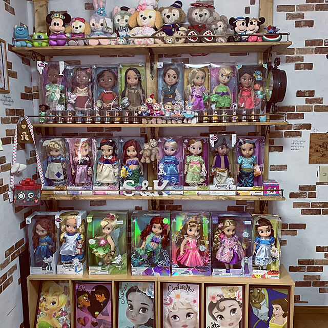 makiの-Disney ディズニー アニメーター ドール 人形 コレクション Frozen 2014 フローズン アナと雪の女王 アナの家具・インテリア写真