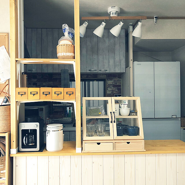 poporonのZERO JAPAN-[ZEROJAPAN/ゼロジャパン] コーヒーキャニスター200 (ホワイト) CO-200・WH (保存容器 調味料入れ まんまる堂)の家具・インテリア写真