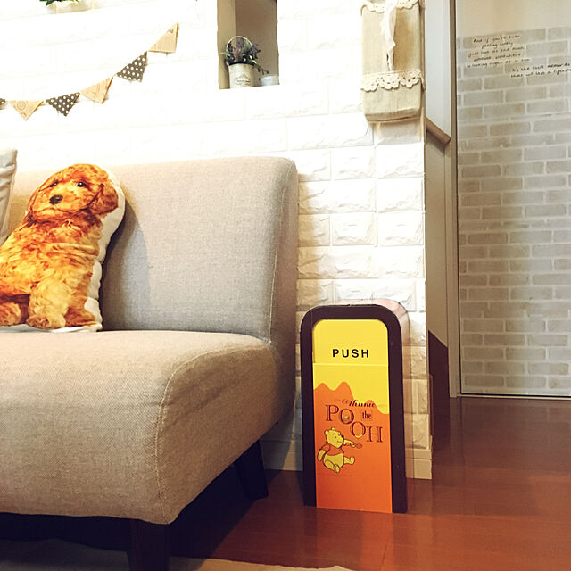 yuの-クラフト製フラップ式ダストボックスの家具・インテリア写真