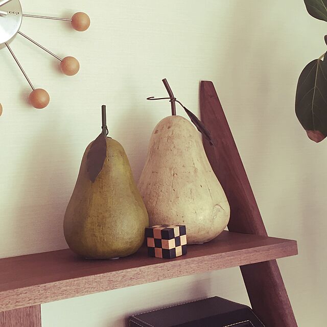 8DのTOSSDICE-トスダイス ブックスタンド ANTIQUE FINISHED PEAR BOOKEND 2個セット 11116740の家具・インテリア写真