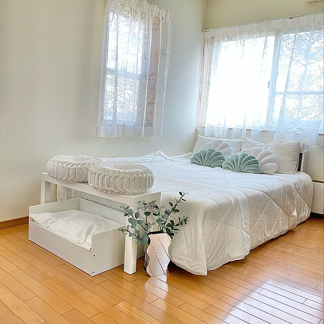 chieのイケア-LURVIG ルールヴィグ ペットのベッド クッション付きの家具・インテリア写真